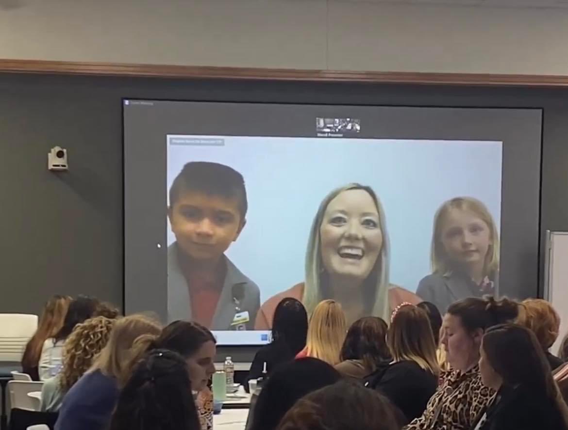 🎈As we kicked off our Staff Fundraiser 🎉 for the #R12Tech Foundation, we heard from some special <a href="/Academy_ISD/">Academy ISD</a> bumblebees  🐝 &amp; <a href="/itsjackiwright/">Jacki Wright</a>.

🤩They created quite the buzz about the grant, The BUZZ Network, a news broadcast!  Check them out! 
instagram.com/reel/CqtSFfZsj…