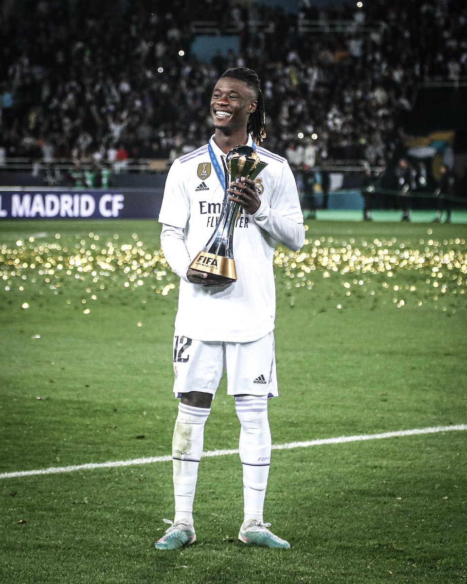 🚨| Com apenas 20 anos, Camavinga está a um passo de completar o futebol de clubes caso vença a Copa Del Rey.