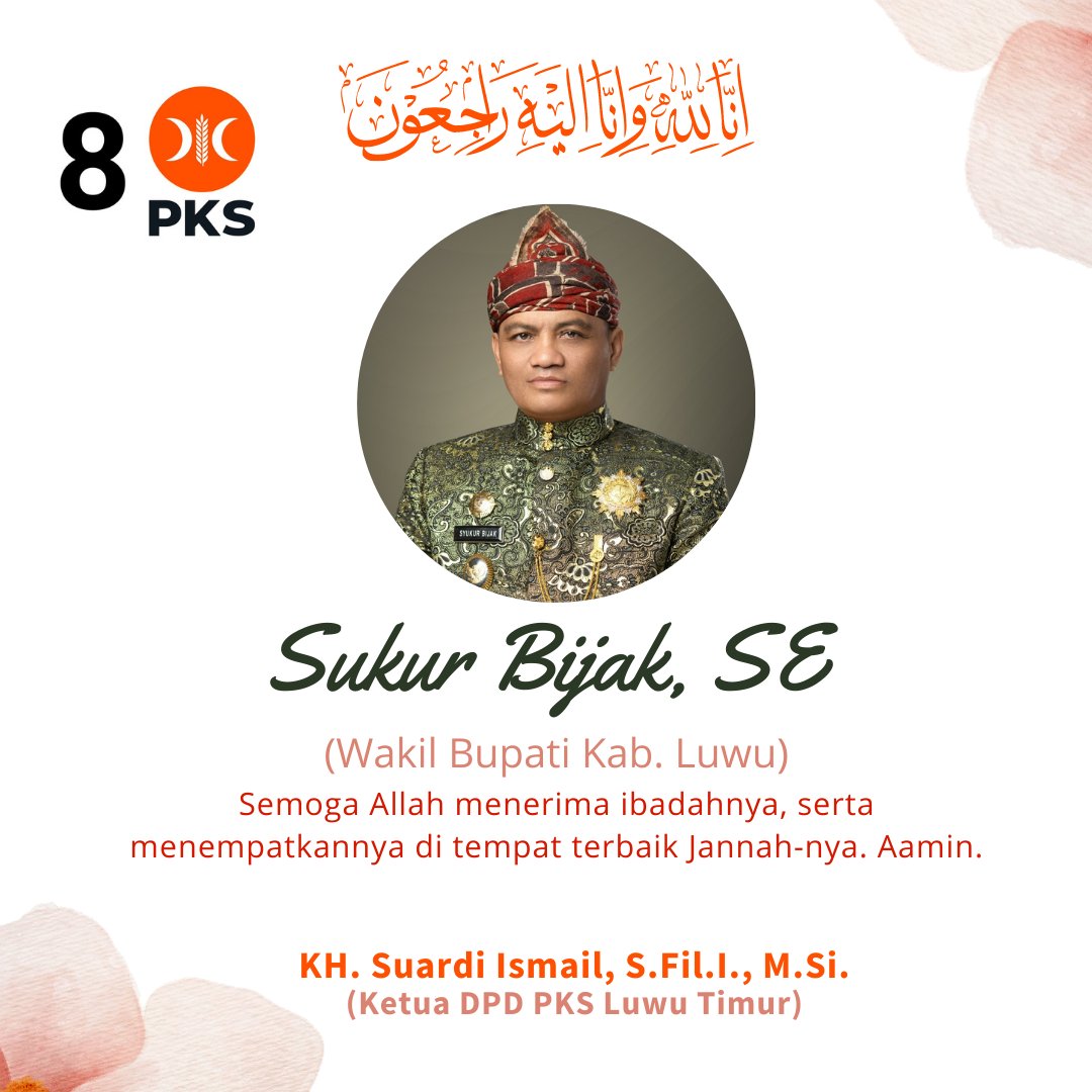 KhSuardi's tweet photo. Semoga amal Ibadah beliau di terima oleh Allah SWT https://t.co/h3TiWIUvBZ