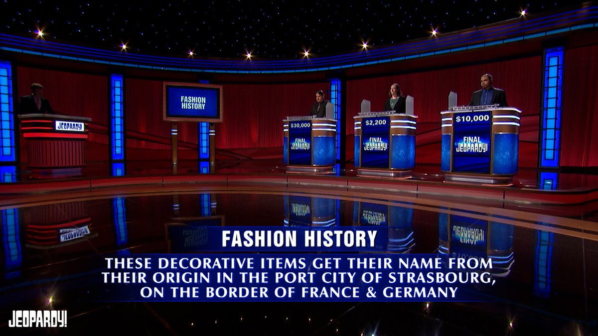 Jeopardy! on Twitter "Make Miranda Priestly proud 🤩 with your response