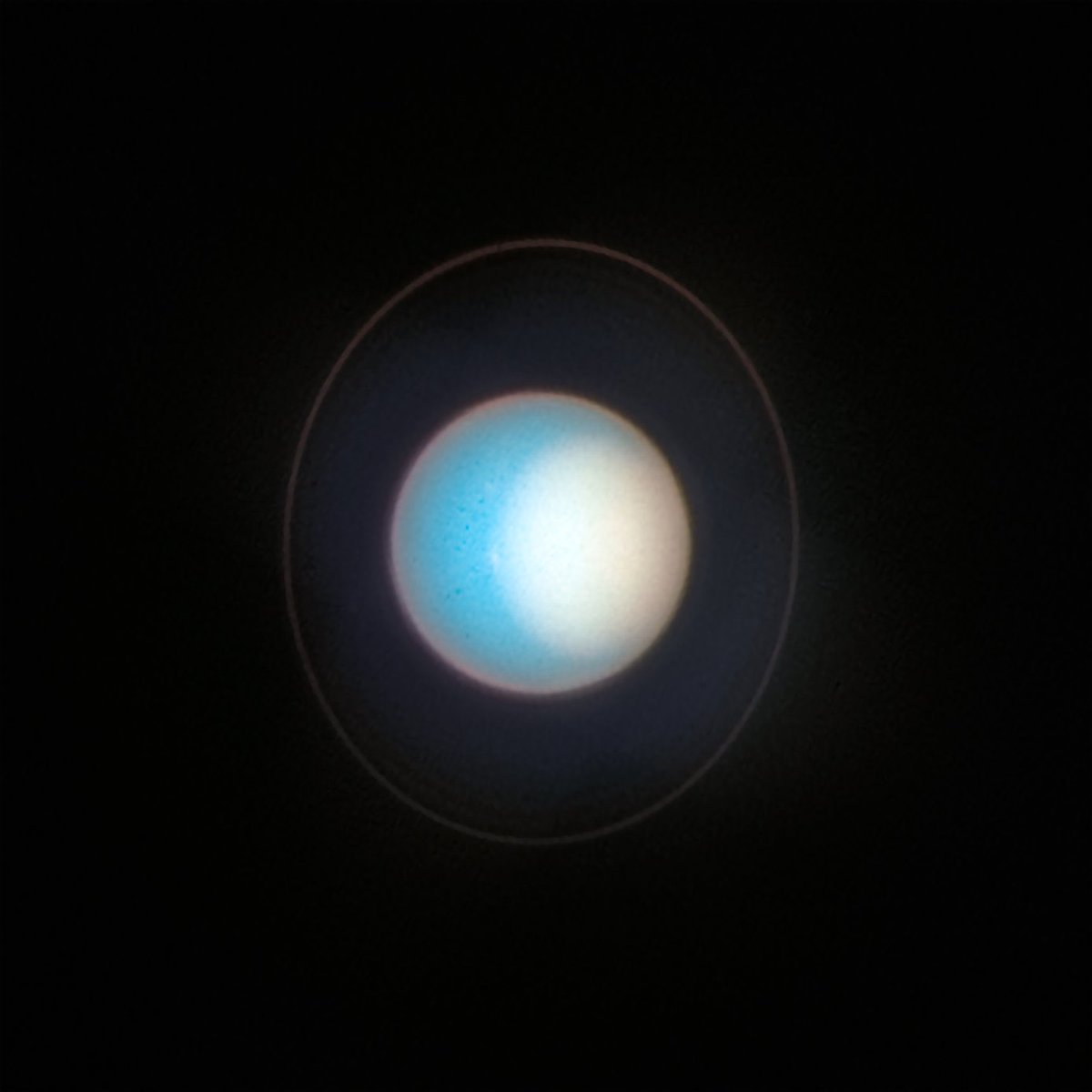 The Planet Uranus by James Webb telescope & Hubble telescope #NASA #ESA #webbtelescope #Hubbletelescope #Space #Universe