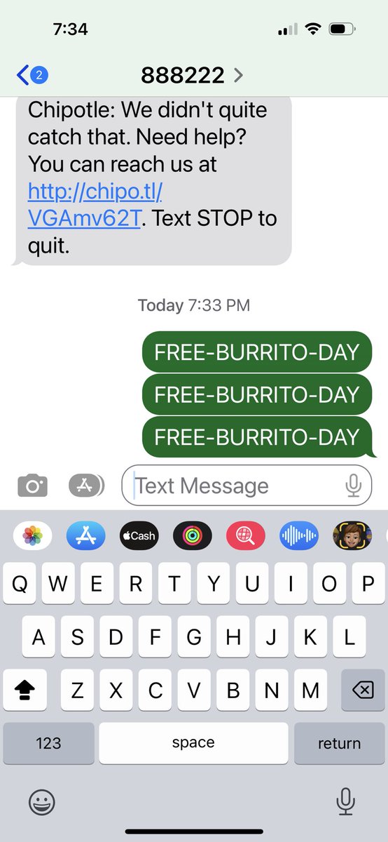 SearsBrigette's tweet photo. @ChipotleTweets C’mon now! Ain’t no way I wasn’t in there this time! https://t.co/EEZjH18vYP
