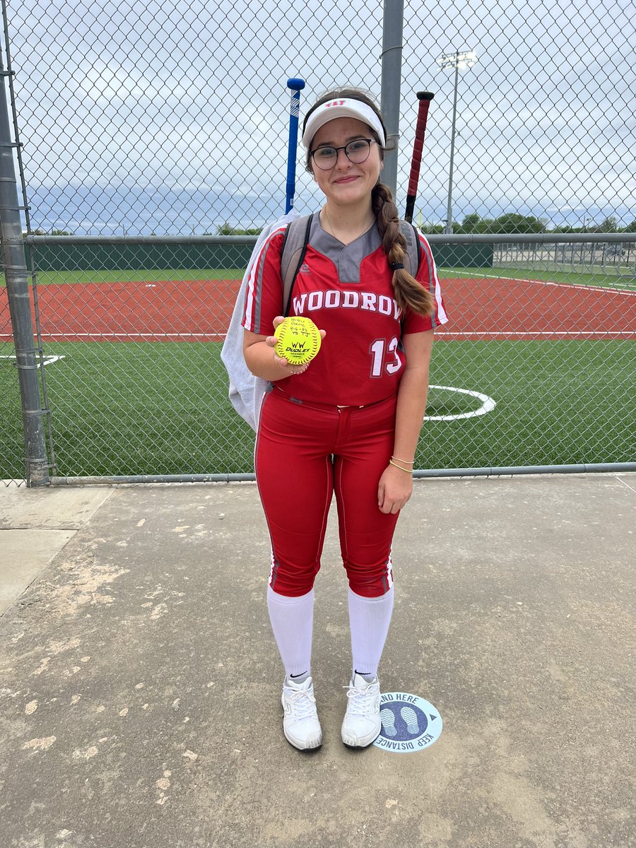 AvigailBain's tweet photo. First perfect game 👏🏻🤌🏼🐾🖤🥎

#rhp #2025 #perfectgame #pitcher #fastpitch https://t.co/bPrckr74KP