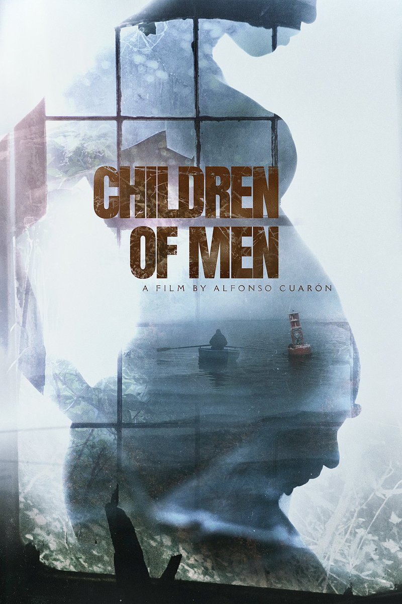 Rewatched #childrenofmen and it’s truly a masterpiece of visceral, understated emotion, action and humanity.  Made an alt poster as my tribute, and thankyou maestro @alfonsocuaron 🙏🏻