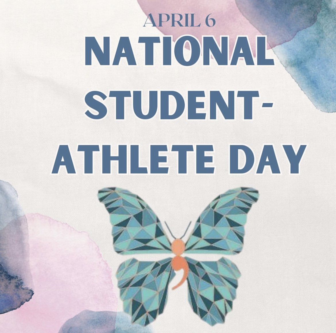 Happy National Student-Athlete day! Today we honor the outstanding achievements of our student-athletes who have achieved excellence in academics and athletics while also making a difference in our school and community!