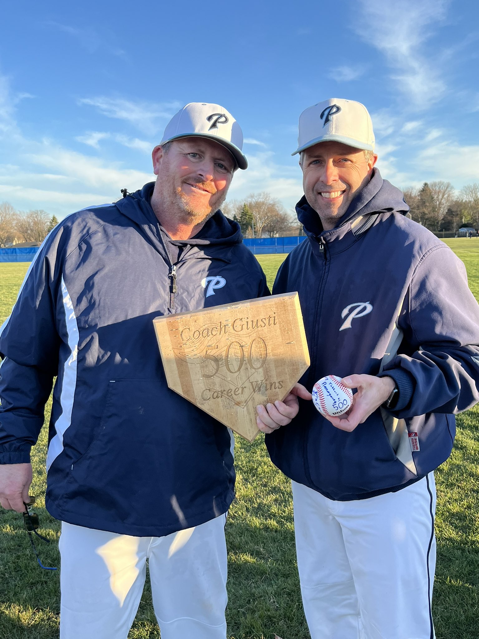 Prospect High School on Twitter "Congratulations to PHSVBaseball Coach Ross Giusti on his