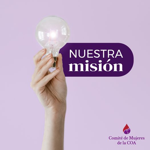 🟣 📣 Nuestra misión es visibilizar, difundir, identificar y posicionar en los veintiocho países integrantes de la COA el nuevo rol de las mujeres. 🎯

¡Vamos por esta misión! Juntas podemos cambiar la realidad de las mujeres de la COA. 🙋‍♀️🙋‍♀️🙋‍♀️🙋‍♀️