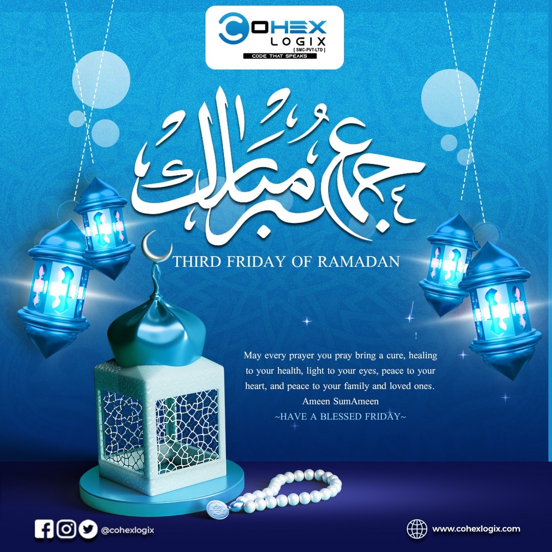 CohexLogix's tweet photo. Allah, the most kindhearted and forgiving, listens to our prayers and accordingly grant us forgiveness and happiness.
Have A Blessed Jummaโจ
#cohexlogix #jumma #mubarak #jummamubarak #prayer #dua #blessings #forgiveness #Allah #ramadanthirdjumma #ramadan2023 #ramadanjummamubarak https://t.co/Kuc18ryPUf