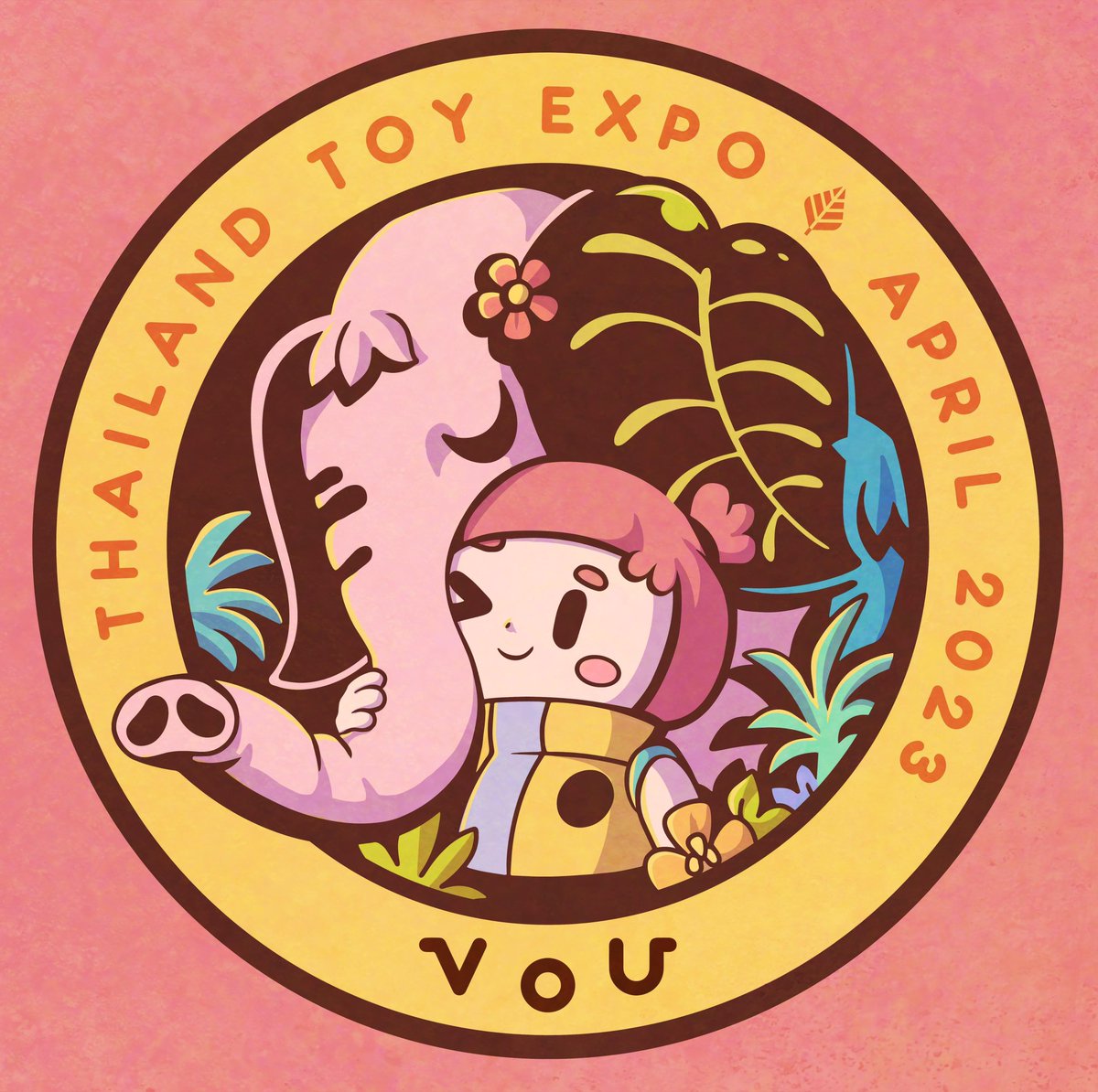 vou_space's tweet photo. Thailand Toy Expo 2023 🙏🏻✨

Vibby is embarking in her first journey to a faraway land : to the land of smiles, Thailand! The VOU team will be in Thailand Toy Expo 2023 at Central World Mall Bangkok from 6-9 April 2023.

#vouspace
#vouvibby
#sofubi 
#tte2023 #thailandtoyexpo2023 https://t.co/Q7bpPYlIW9