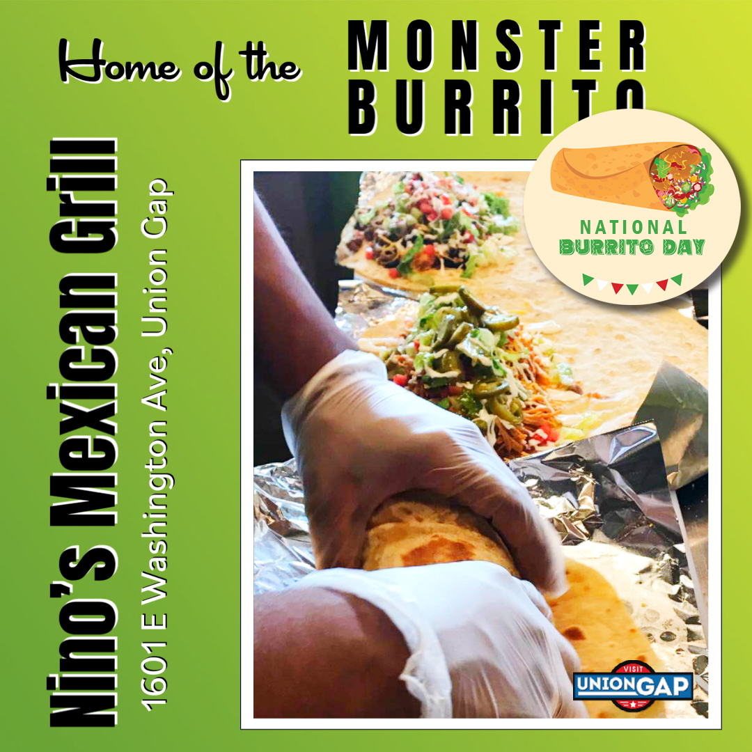 Union Gap on Twitter "It's NationalBurritoDay & we've been having fun