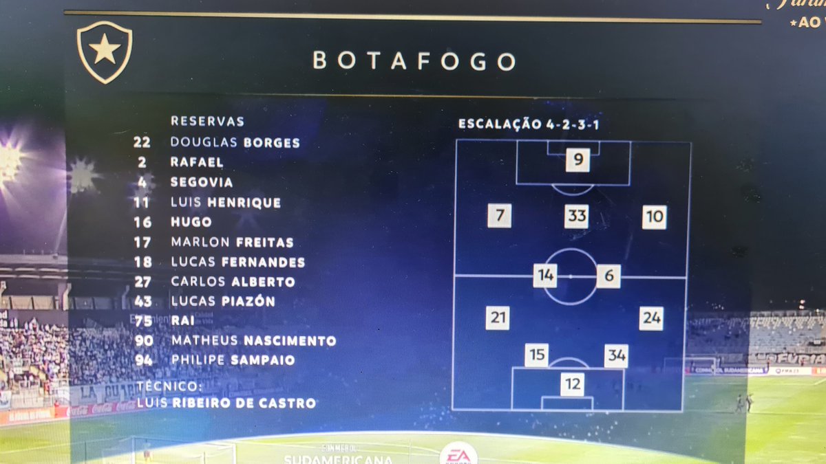 FelipeFogaoPlay's tweet photo. Vai começar! Vamos ganhar fogoso 🔥🔥
@botafogo
#botafogo https://t.co/G1YcQaJbxJ