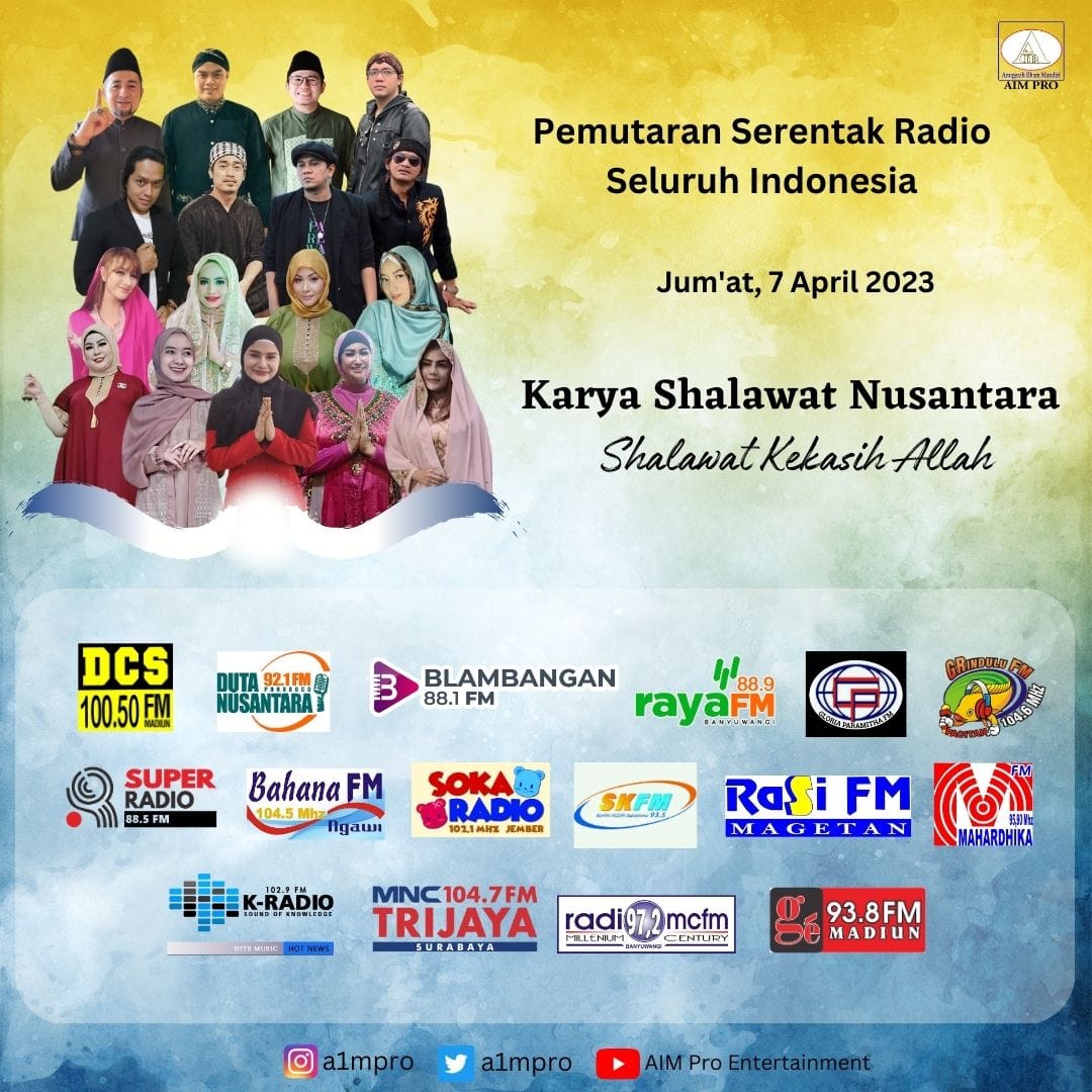 #PemutaranSerentak #KaryaShalawatNusantara #ShalawatKekasihAllah Cc <a href="/A1Mpro/">A1Mpro</a> #inesballadiva <a href="/hilmanMD/">hilman riswanto</a>