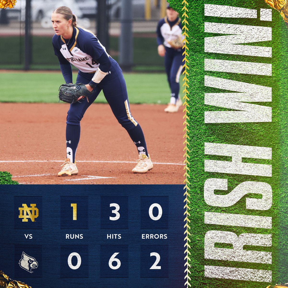 Notre Dame Softball tweet media