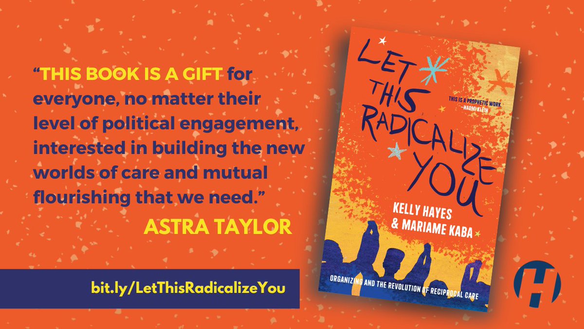 interruptcrim's tweet photo. Looking for some inspiration and fuel for the ongoing struggles we're facing? @prisonculture and @MsKellyMHayes have a book coming out next month that is, as @astradisastra praised it, "a rich treasury of practical lessons and insights from organizers..." https://t.co/C4FhJZzulm https://t.co/m3TnlWQKST