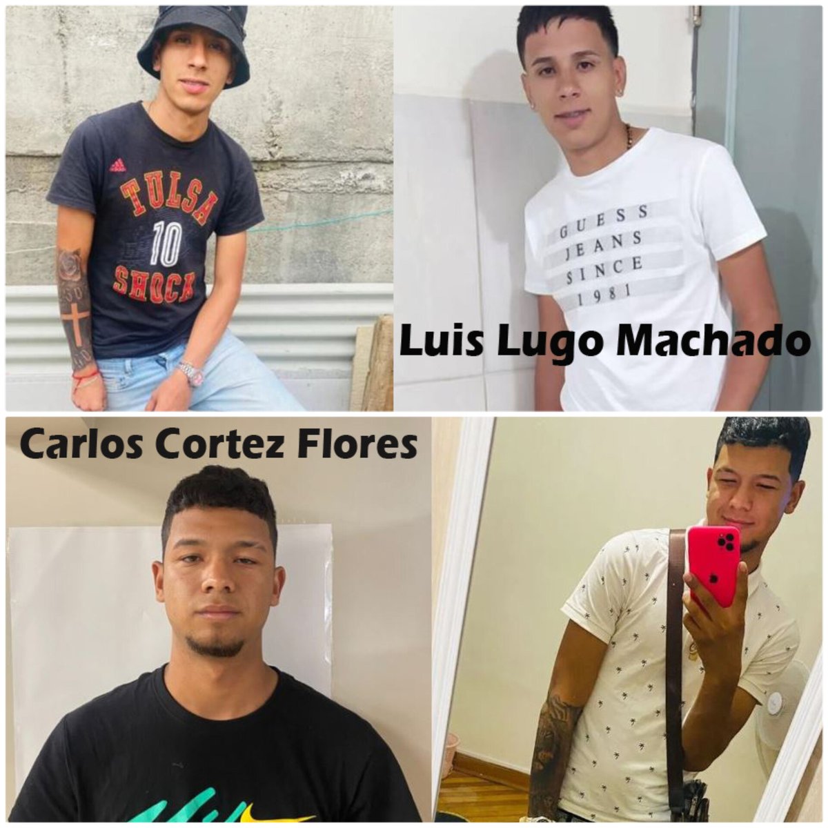 IriartePirincho's tweet photo. Estos son los venezolanos que asesinaron al #CaboPalma 

...Si los ve. Llame a carabineros reportando a dos venezolanos muertos. https://t.co/JPM5zQDqUP
