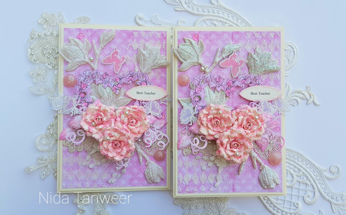 nida_tanweer's tweet photo. Designed on Someone's Request💗
Beautiful Card with Gorgeous Roses 🌸🌿
#nidahandmadecards #nidacards #nidatanweercards #nidaflowers #handmadecards #flowermaking #cardmaking #floralcards #bestteachers #beautifulcards #nidatanweer #nidacards #magicglitterpowder #handmadeflowers https://t.co/chVdzLVptZ