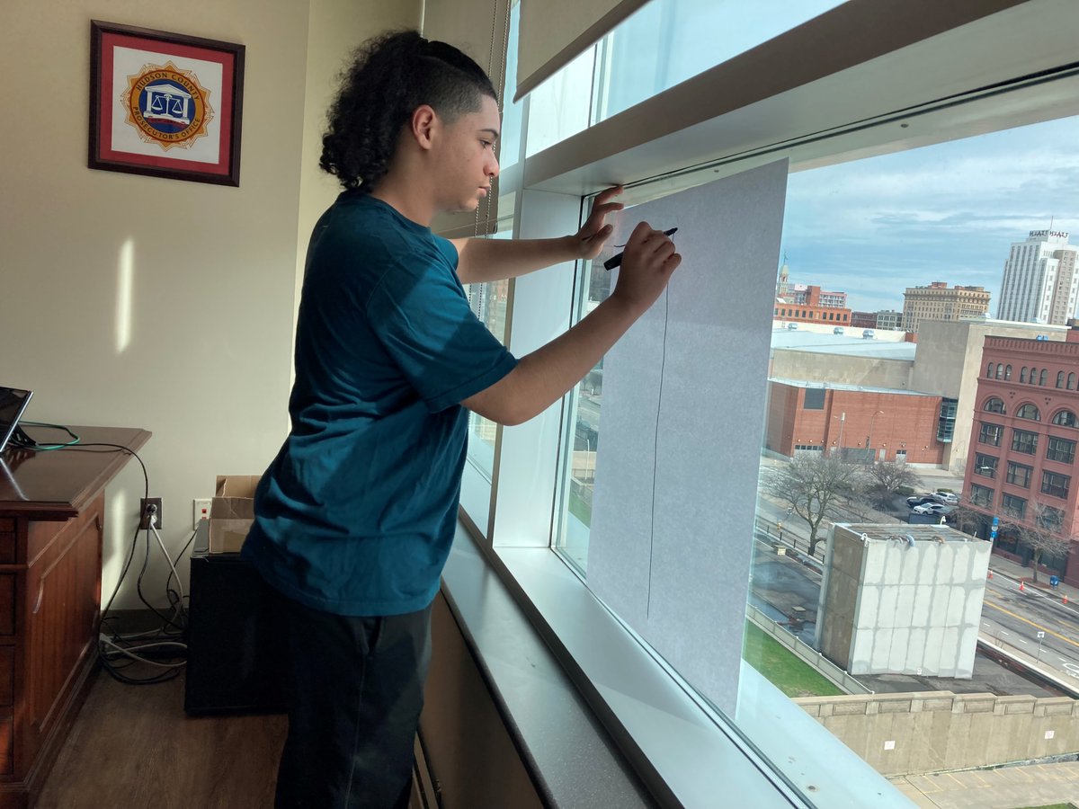 "The police endanger their own lives to save ours," Ramon Rubio, 8th grade student at <a href="/RCSDsch45/">Mary McLeod Bethune</a>.  Ramon is one of several students who took part in an internship this week, during spring break, with the <a href="/RochesterNYPD/">Rochester NY Police</a> <a href="/KelliMBriggs1/">Kelli M. Briggs</a> <a href="/drpeluso/">Dr. Carmine Peluso</a> bit.ly/3Mqx6YH