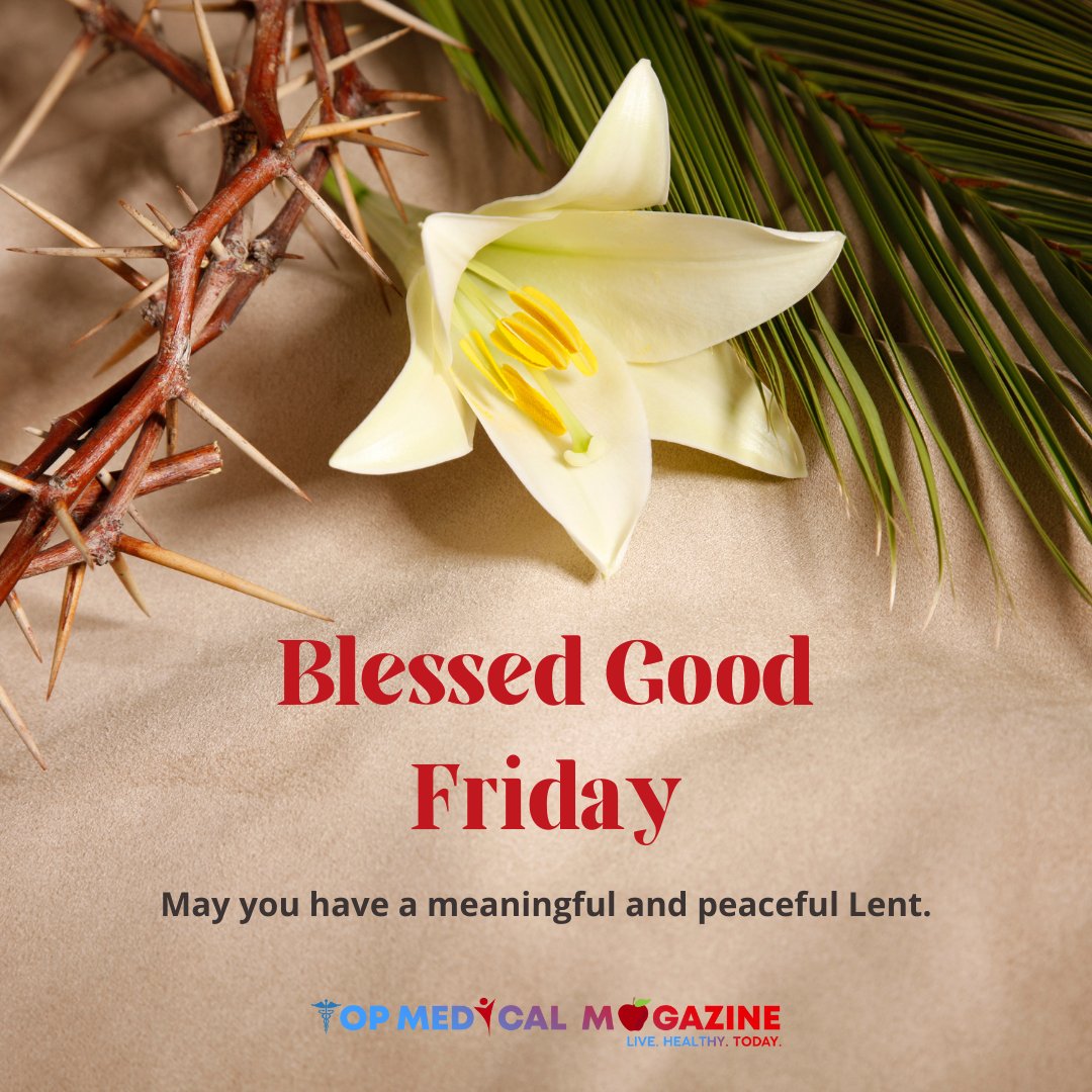 topmedmag's tweet photo. May the light of Jesus constantly lead us out of the path of darkness. A blessed Good Friday to you all. 🙏 https://t.co/MFRS1amHmQ