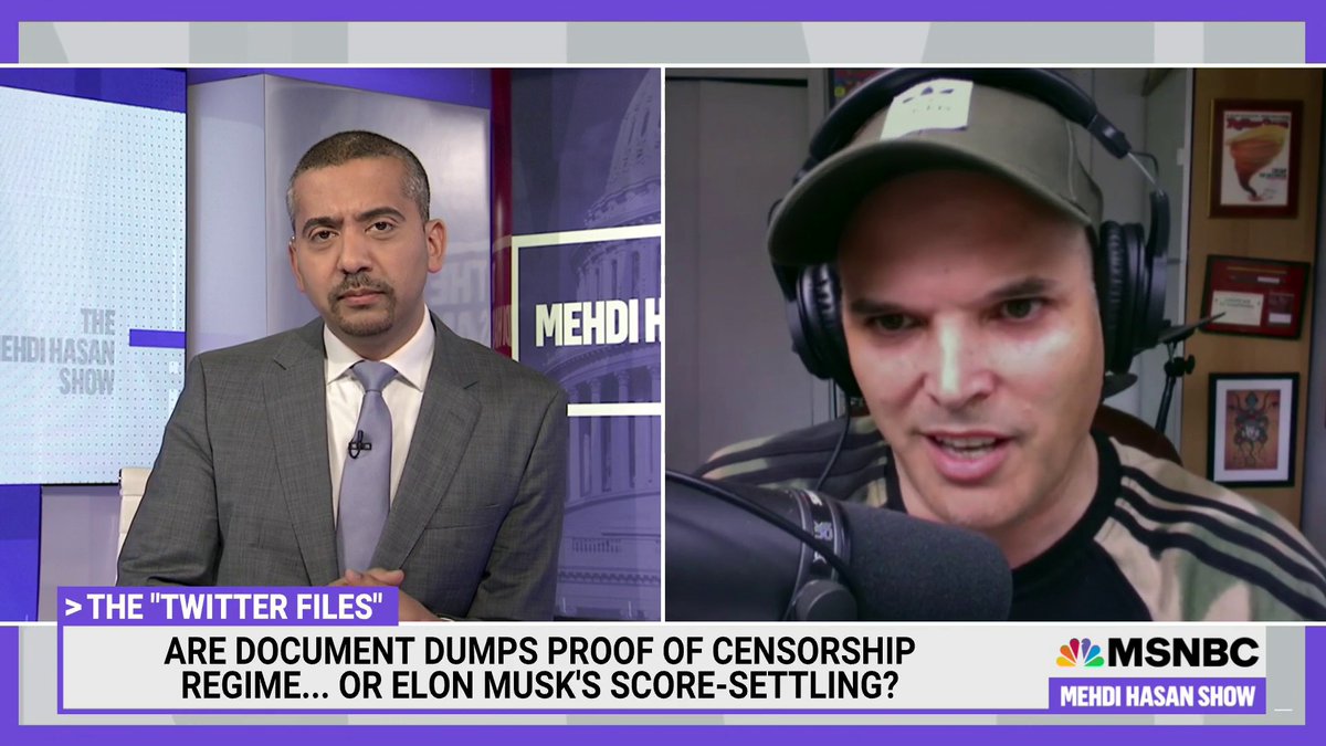 disingenuous lib on Twitter "RT iamgabesanchez Matt Taibbi is bought