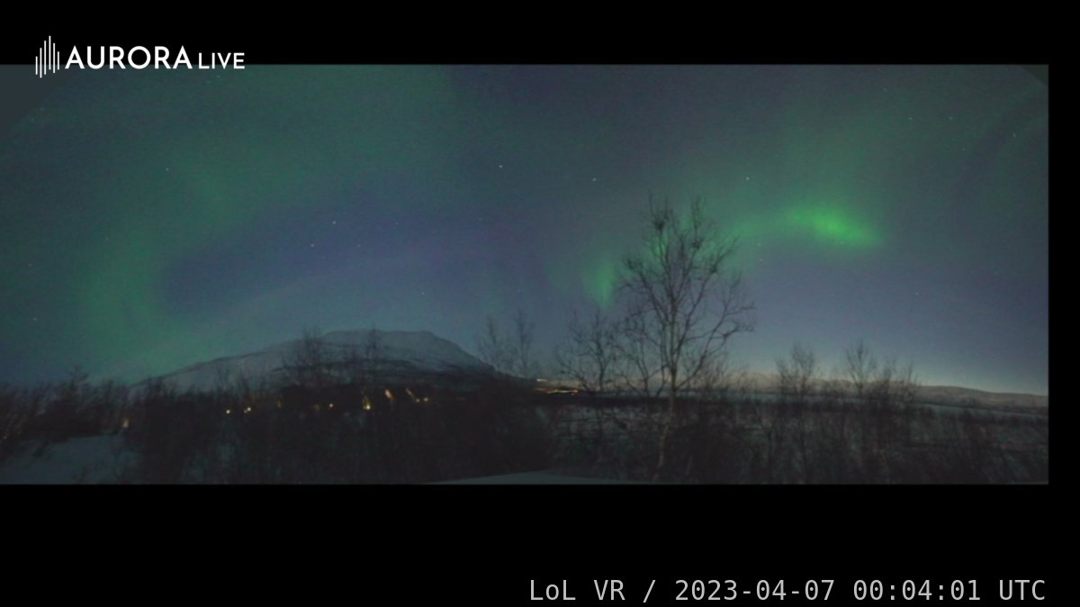 _AURORA_live_'s tweet photo. #Aurora alert on #livecam: LoL VR, UTC-Time: 2023-04-07 00:04:01, Local time: 2023-04-07 02:04:01, Place: #Sweden, Performance: 22.94%, Intensity: 34.24%, Coverage: 52%, #AuroraBorealis #NorthernLights #AURORAlive #AuroraLovers #AuroraAlert https://t.co/B4GX6uoPlh