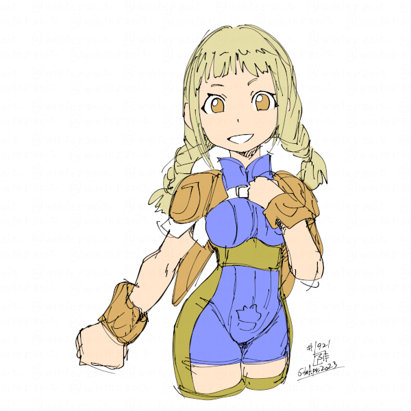 「2023-04-06 #一日一絵 」|ふゆ(ドとレとミとキュとゴとヱの音が出ない)のイラスト