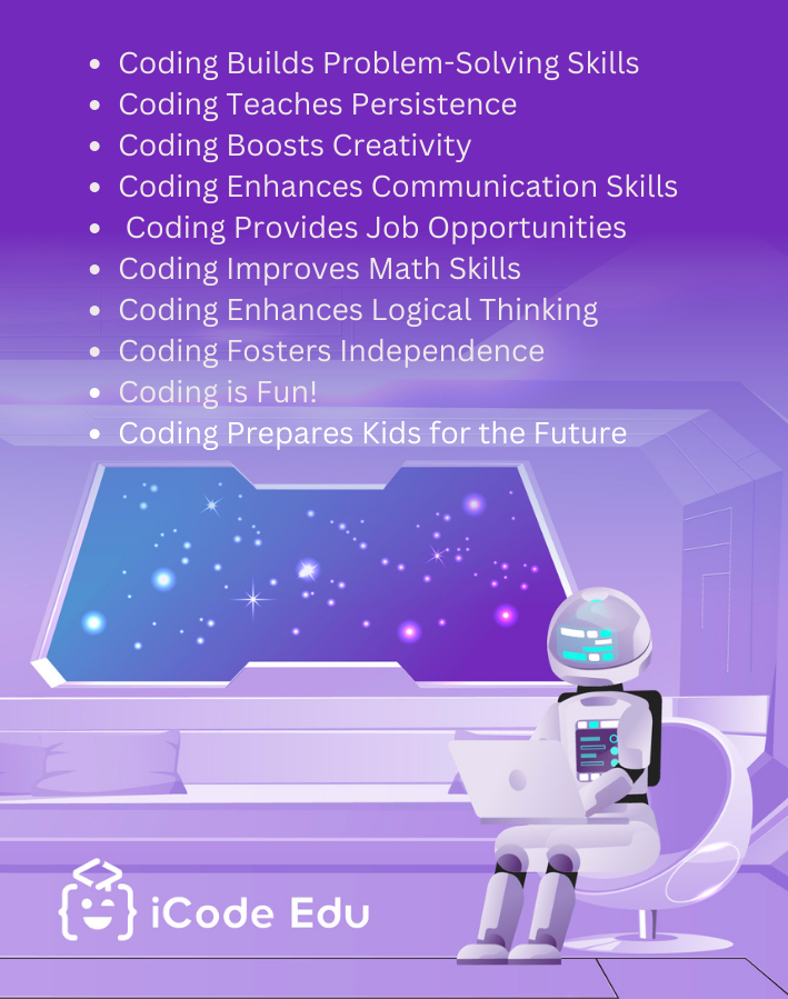 EduIcode's tweet image. "Unlock Your Child's Potential: 10 Reasons to Learn Coding"
#kidscoding #codingeducation #STEMeducation #futurecoders #teachyourkids #codingforbeginners #raisingtechsavvykids #21stcenturyskills #codinglife #codingcommunity