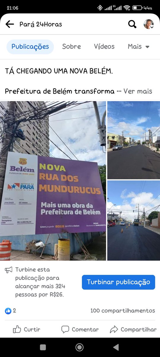 BelemMeubem's tweet photo. TÁ CHEGANDO UMA NOVA BELÉM. 

Prefeitura de Belém transforma a Rua dos Mundurucus, uma das principais vias da cidade.

Por Cowboy do Asfalto ( Luis Antonio Castro Palheta ) https://t.co/ZU6PnCN3kW