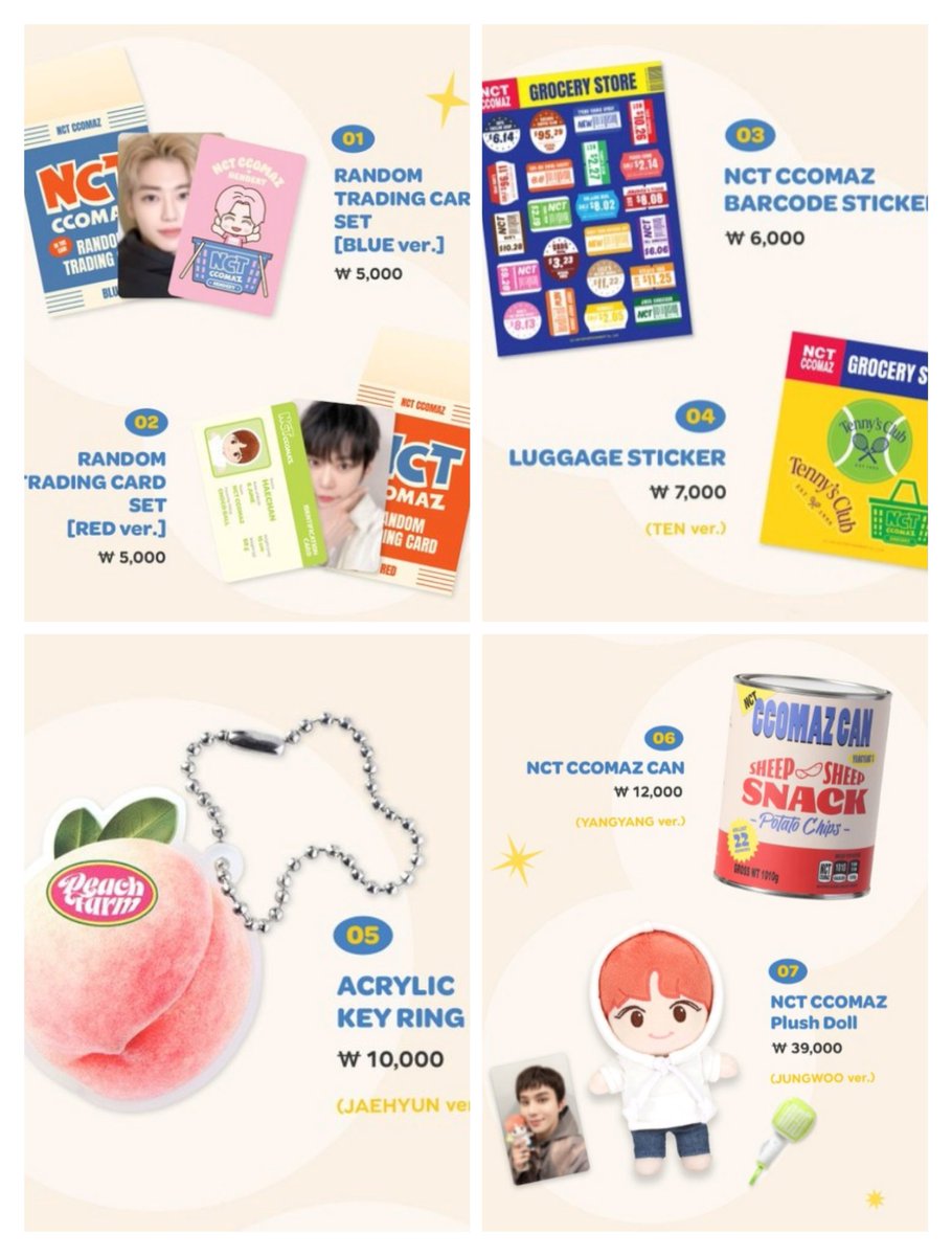 BbearKshop's tweet photo. [ #BbPreorder ] OPEN PO NCT CCOMAZ GROCERT OFFLINE &amp; ONLINE

*price on pict 

✅ems tax, fee jastip 
✅sealed 
✅go line 
❌pack, 🍊
📍solo, jateng https://t.co/PCD1d4O0mj