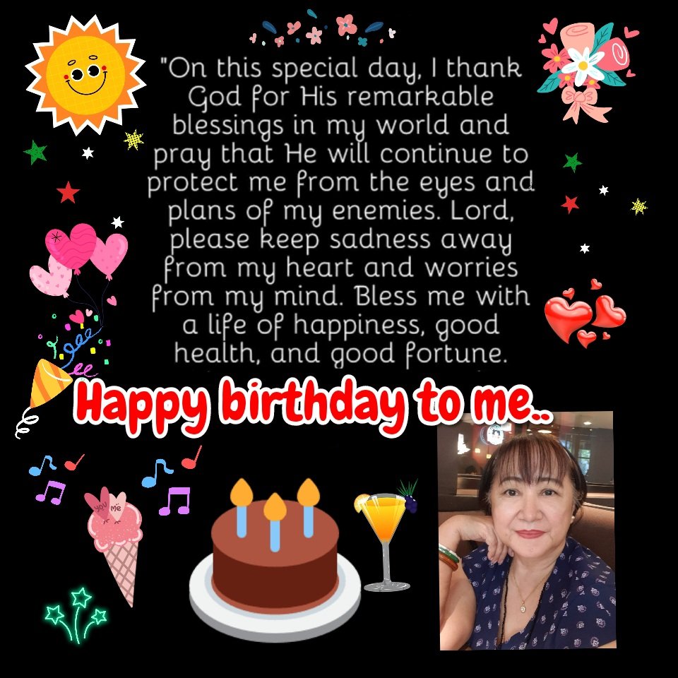 There is no better gift than another birthday.🥰🎂 Blessed to see another year. 🍾🥂Cheers!🍻
#ByernesSanto2023