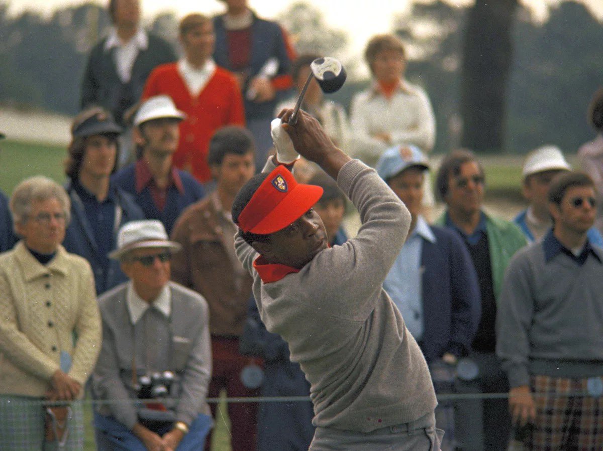 In April 1975 LEE ELDER became the first African-American to play at The Masters.

#TheMasters #LeeElder #BlackHistory365

📸 - Lou Krasky / AP