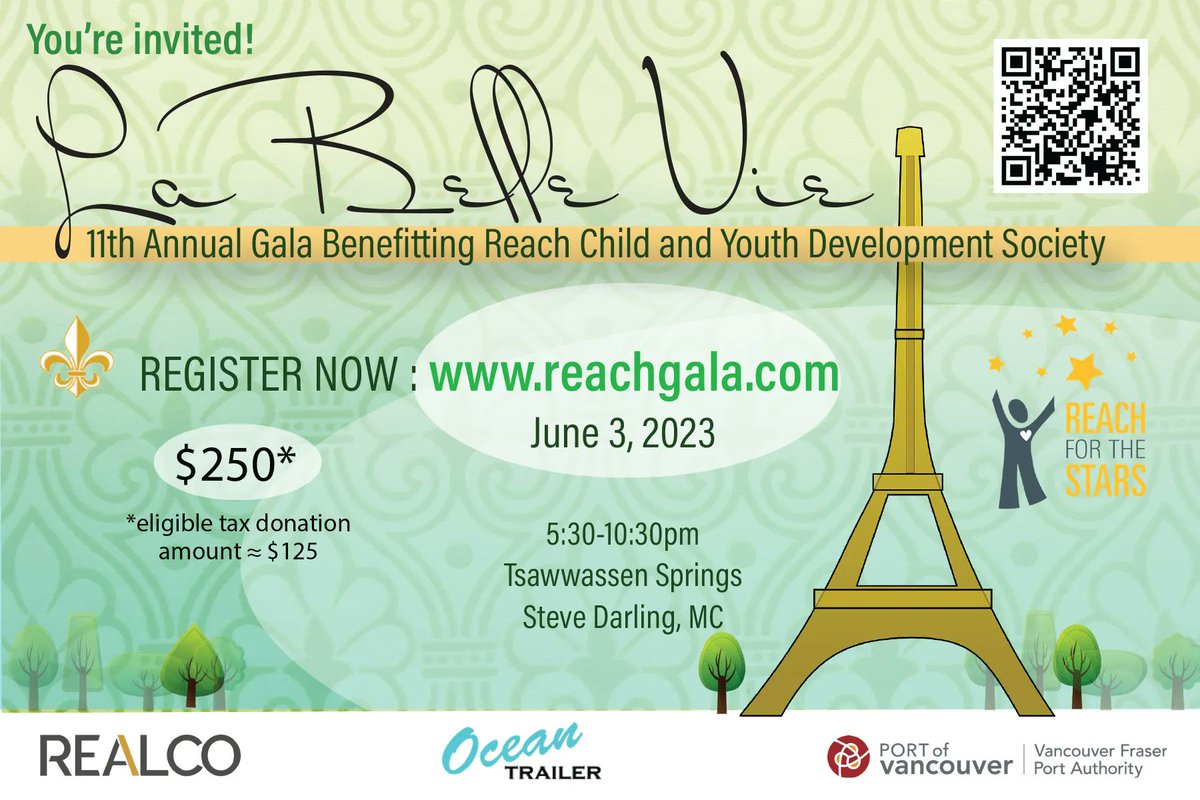 ReachSocietyBC's tweet photo. Reach for the Stars gala 2023 ! Register now -  https://t.co/yvCLAl3qS8 - and support children with extra needs #communities #nonprofits https://t.co/rEto8FyoqG