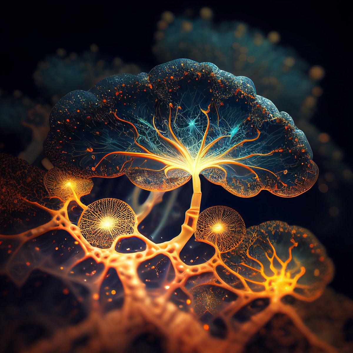 ebenbayer's tweet image. Mycelium. The Bioactive fractal Galactic co-pilot on #SpaceshipEarth