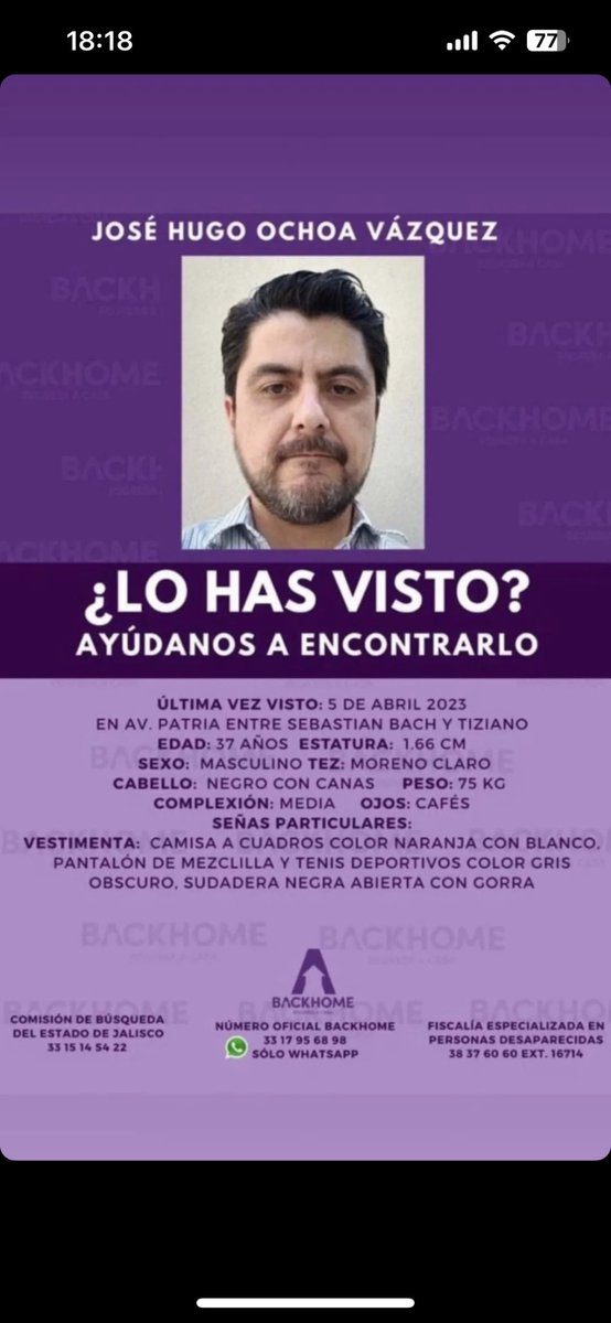 Amigos es un profe de la prepa, está desaparecido 🥺
Ayuda mucho un RT