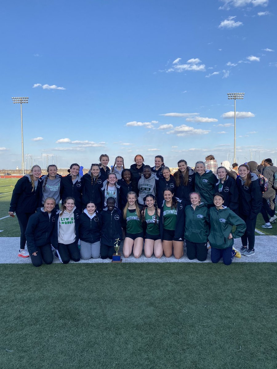 Congratulations to the girls team on winning the Kearney Invite! #GoHawks