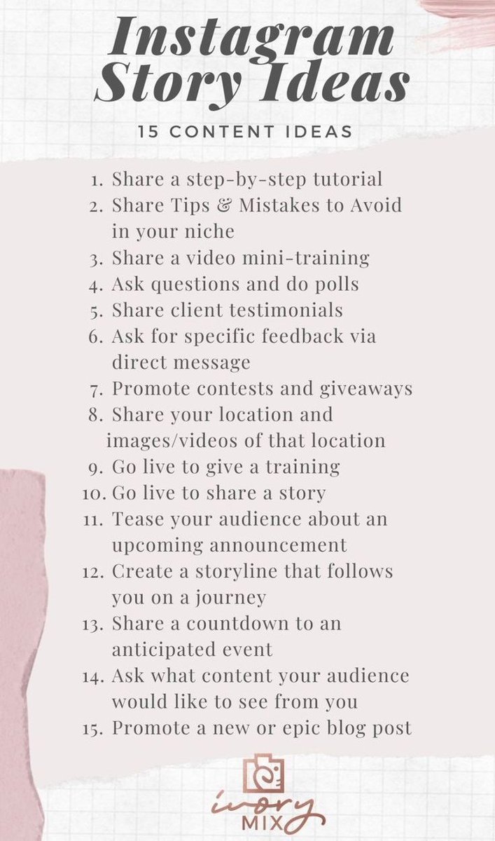 Story Ideas for Instagram, 
#InstagramStories #socialmediamarketing #DigitalMarketing #contentmarketing