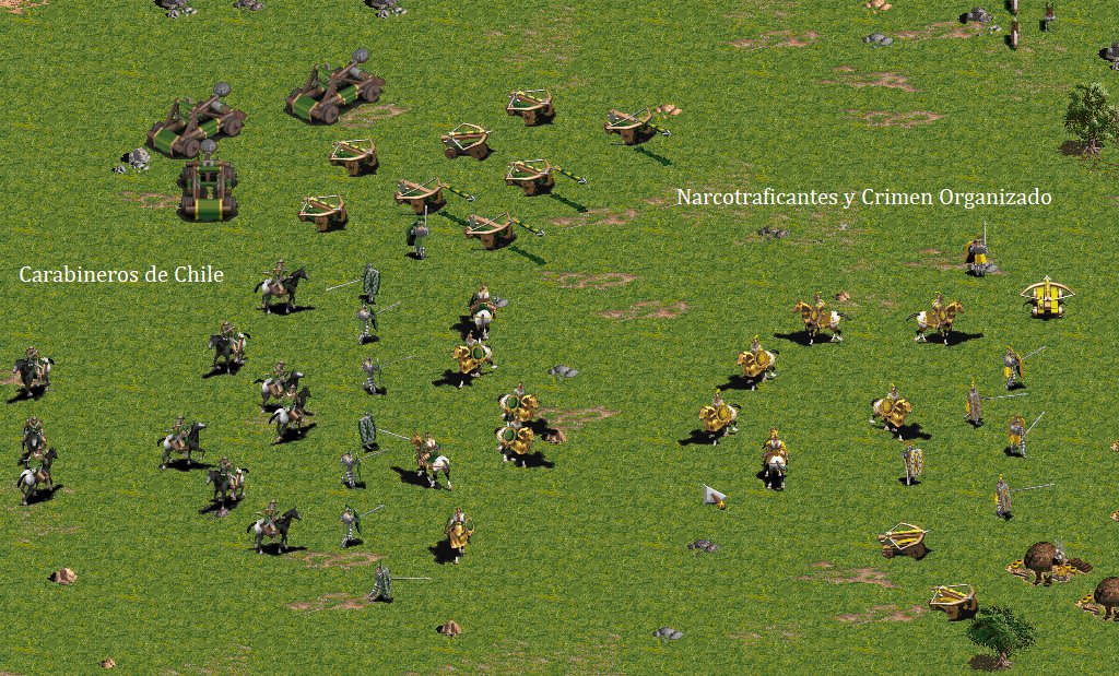 Mi repudio al VIL asesinato del Cabo Daniel Palma (QEPD) y mis condolencias y luz a <a href="/Carabdechile/">Carabineros de Chile</a>.

Esta ''parábola'' se basa en Age of Empires, juego de estrategia que milennial como yo conocemos.

1ra foto en Gobierno de Boric
2da foto en un país en serio

#BastaYa #HastaCuando