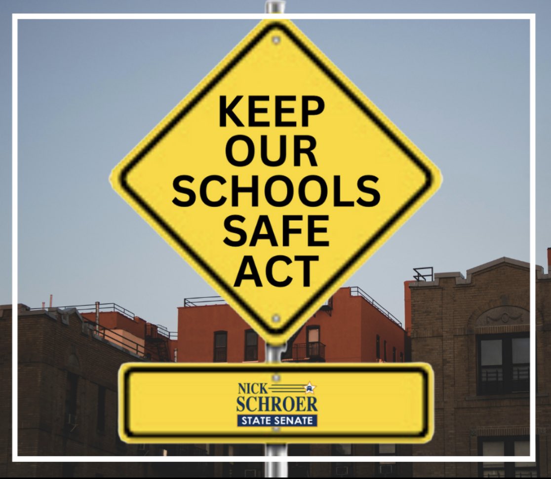 We protect banks, courts, celebrities, sports, and jails with armed guards. So why not our kids? SB399 ensures every school has armed, trained RSOs and allows for schools to accept former law enforcement officers/military as volunteers if they meet training requirements #moleg 1/