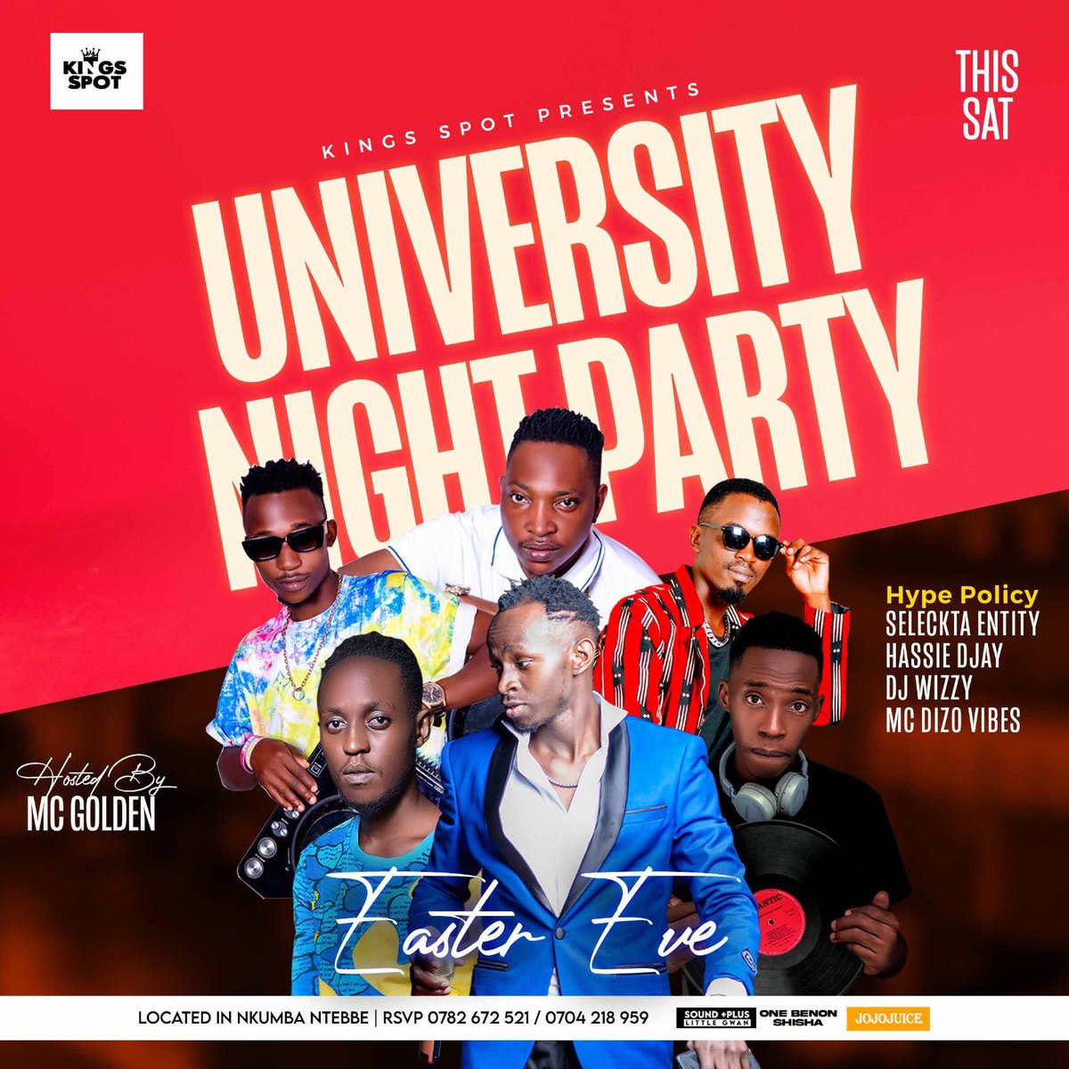 kingsspotnkumba's tweet photo. The Saturday #UniversityNightParte is On! EasterEveVibe Featuring @dmariopandis & @smart_barber_blessedhands Issa Vibe Always Hosted by @golden_mc1
#EverySat #SelecktaEntity #HassieDjay #DjTutu
#EverySat #SelecktaEntity #HassieDjay #DjTutu https://t.co/dzA1SF99He