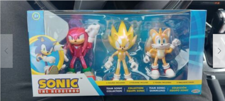 Sonic The Hedgehog 3 Super Figure 3-Pack