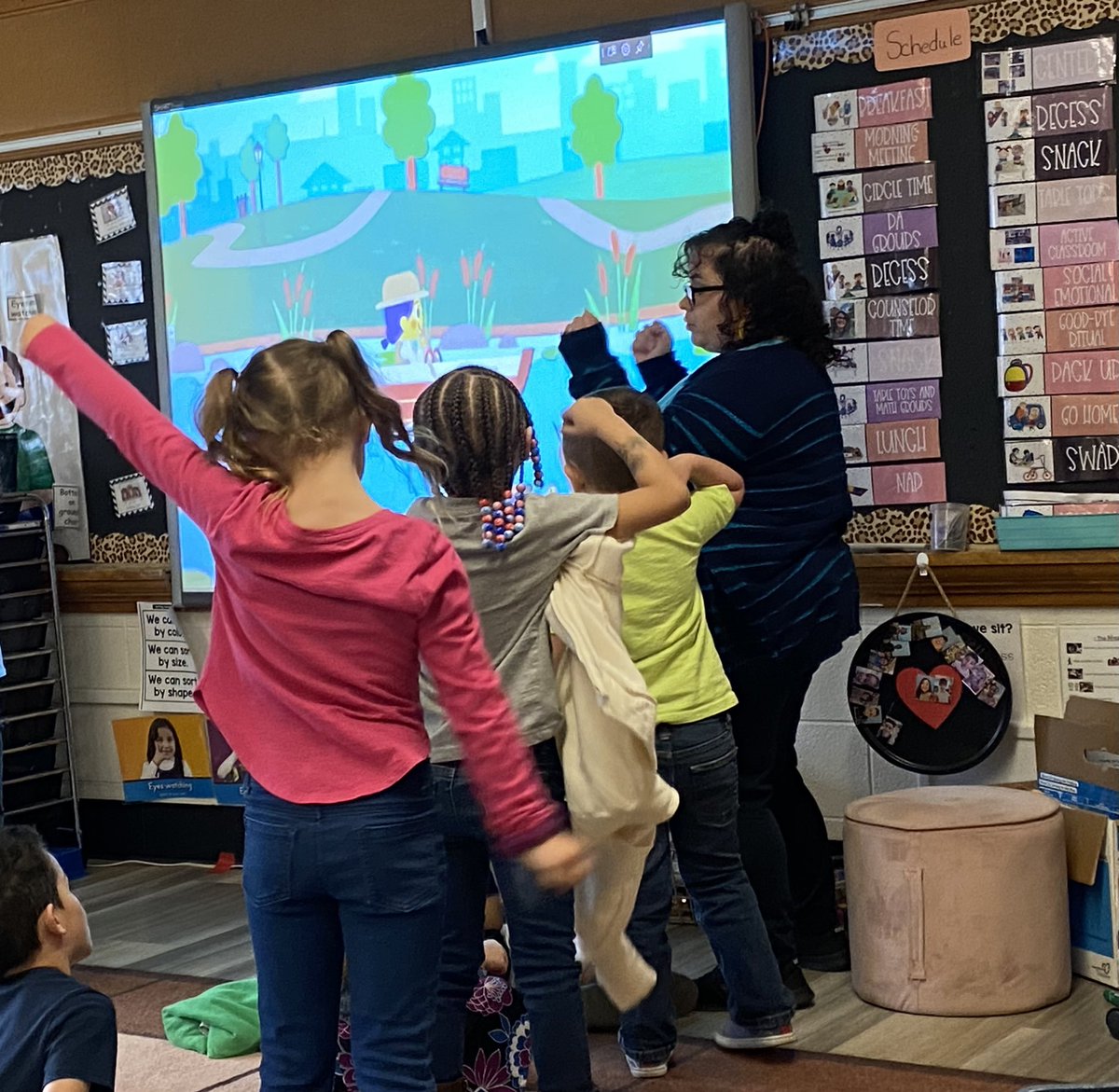 JASteingraber's tweet photo. @ShadyDellECC teachers teaching &amp; modeling while providing literacy rich classrooms. @MoPrek #championshipyear #Spsstory https://t.co/3Aq8MCRZex