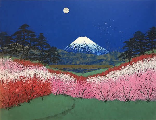 xe0_xeo's tweet photo. Artwork by Japanese painter Reiji Hiramatsu https://t.co/mrOgJM6Dik