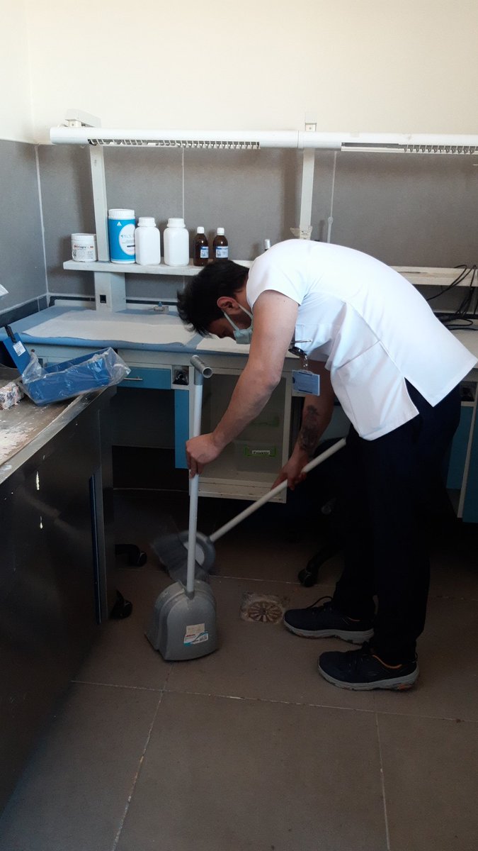 alçı odasındaki son alçı tanesi bitince