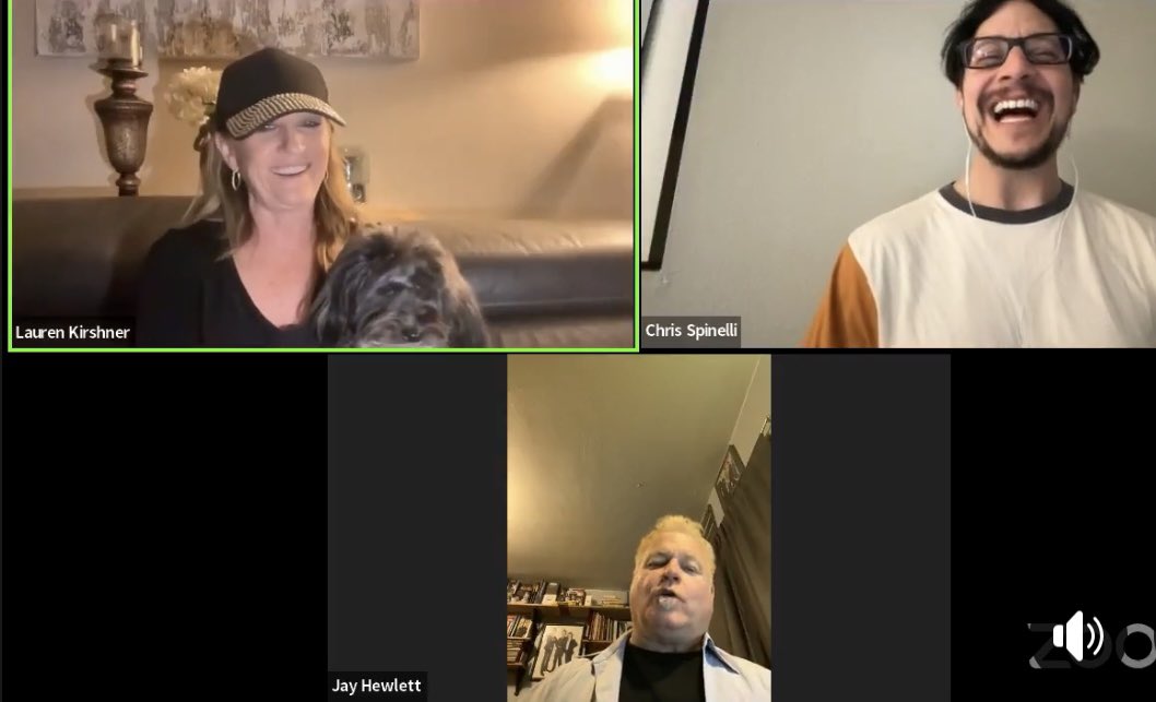 Dennyscomedians's tweet photo. #Action #shots from #last night’s #TheBigShow. It was #super! #Comedy
#Talk #dogs #laugh #Easter #Comedians #Easter2023 #April #Spring #EasterJokes #AprilFools #Florida #News #Hollywood #Entertainment #fun #FacebookLive @Zoom @LaurenKirshner @realjayhewlett @chrisspinelli2 https://t.co/mCJaPeYvcY