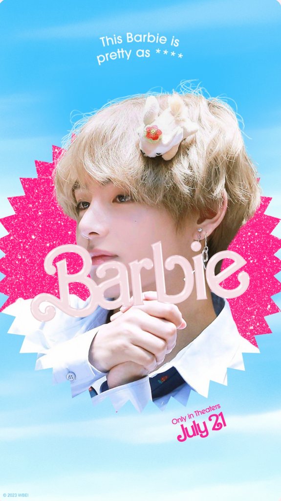 WORLDMUSICAWARD's tweet photo. #Taehyung's Barbie Edits Go Viral On Social Media!💥🌐❤️‍🔥👑💜 https://t.co/wZKLeDmQcL