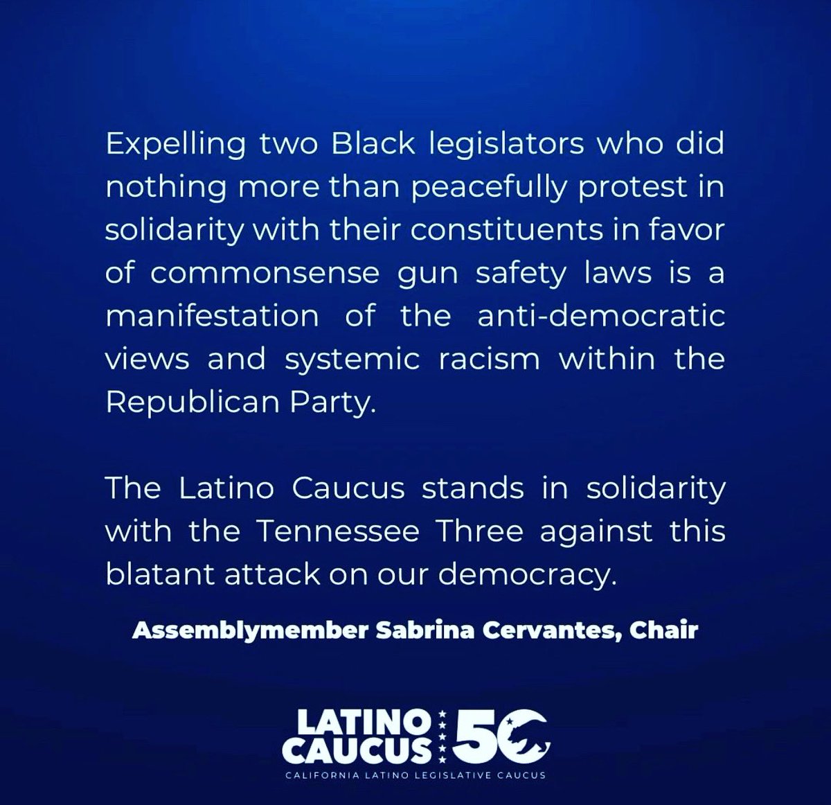 💯 from @LatinoCaucus