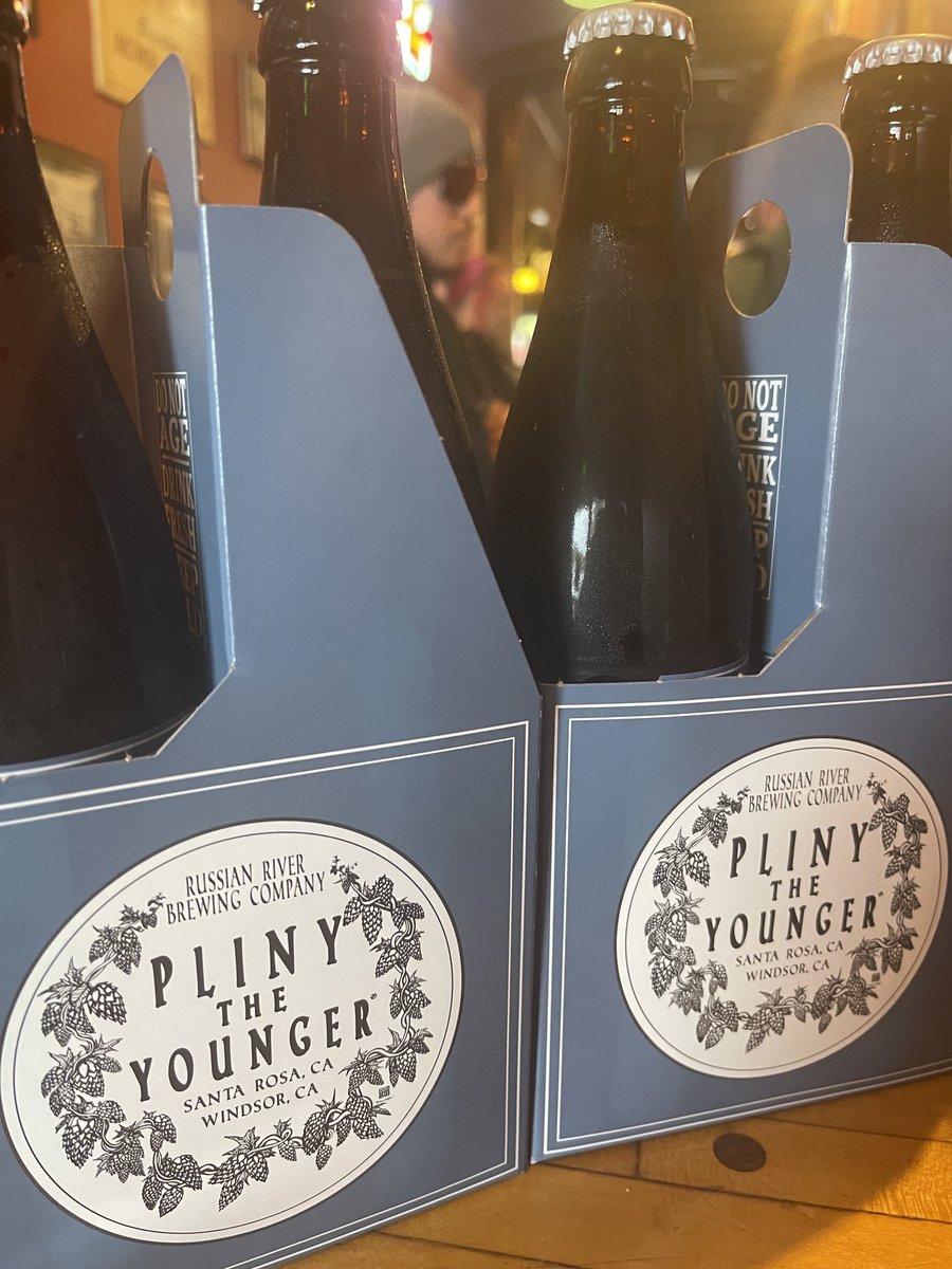 Last Day of Younger pouring. made it!! #plinytheyounger