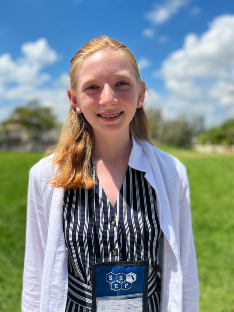 Edison Fairs💡 (@edisonfairs) on Twitter photo 2023 <a href="/FloridaSSEF/">SSEF of Florida</a> JR Division 4th Place Award🏅in EAEV goes to Emma Elfenbein (J0643) from @ccpsfl L. A. Ainger MS. Congratulations! #EdisonFairs 2023 <a href="/FloridaSSEF/">SSEF of Florida</a> JR Division 4th Place Award🏅in EAEV goes to Emma Elfenbein (J0643) from @ccpsfl L. A. Ainger MS. Congratulations! #EdisonFairs