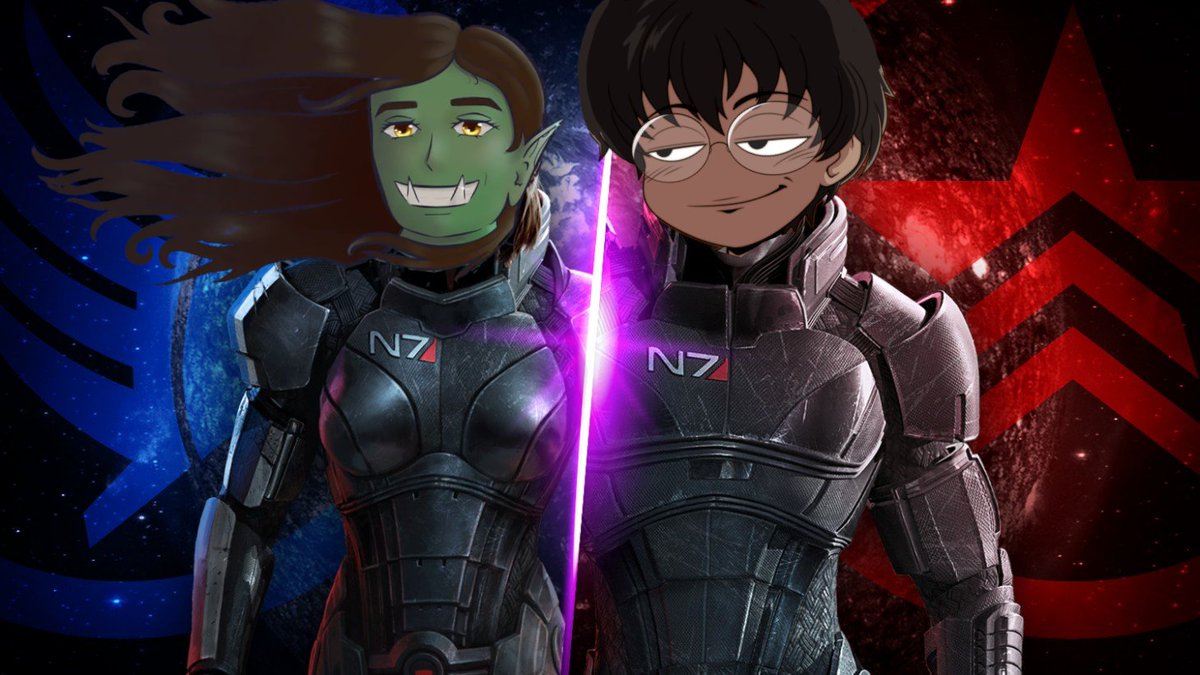 We are live with more Mass Effect! I'm a real specter no, so I can be the goodest of bois and save everybody! Yay!
#Vtuber #Orc #MassEffect #GoodestBoi