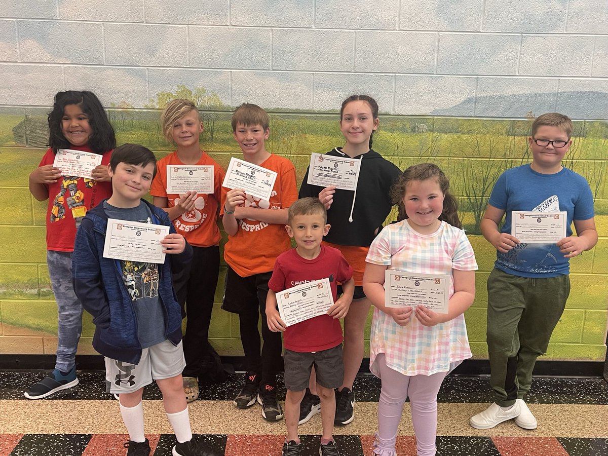 🐾 Congratulations to these tiger cubs for setting an incredible example and making great choices! They have earned a Pawsitive Office Referral this week for demonstrating respect, responsibility, or safety in an incredible way. #PRESpride 🐾