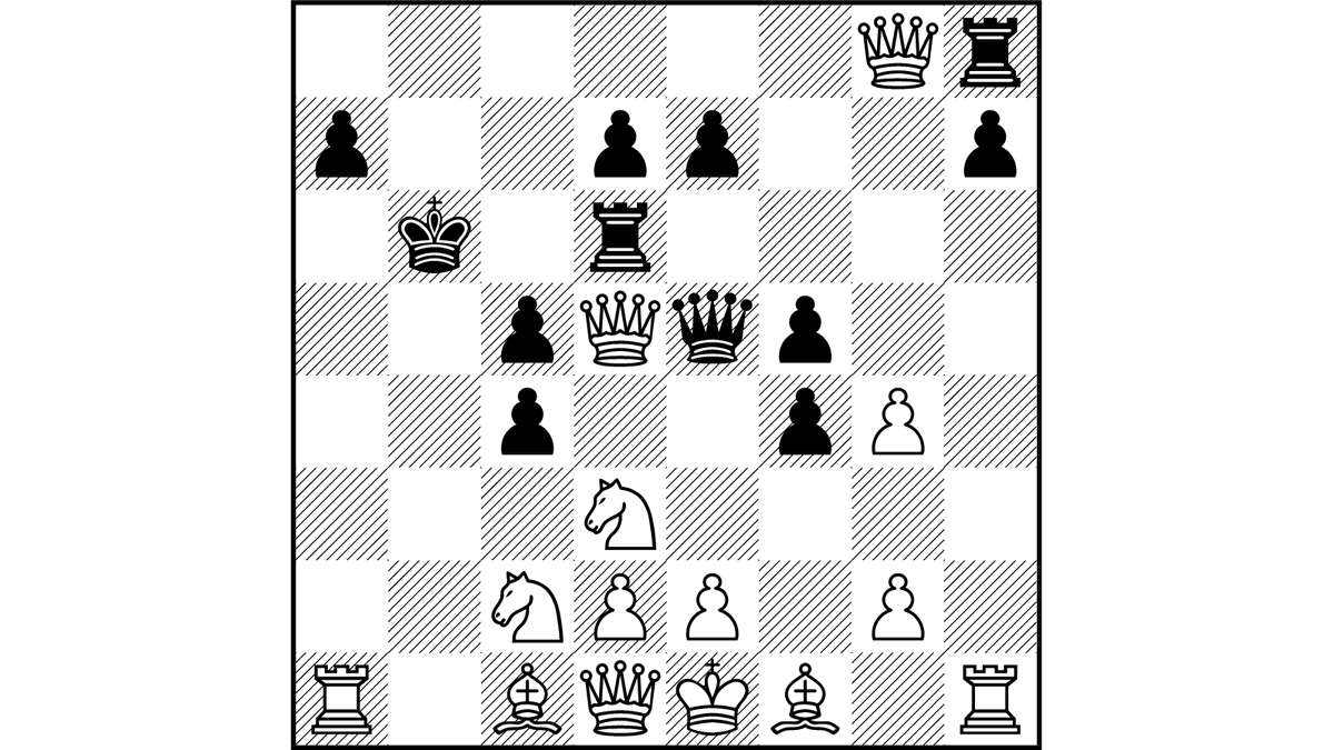 2706. ... Qe5
Halfmoves since capture or pawn advance: 13